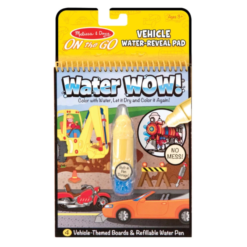 Melissa & Dough - Water Wow! Water Reveal Pad | Vehicles