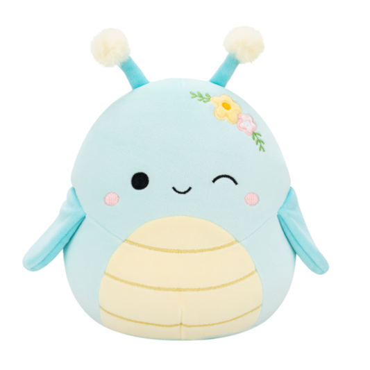 Squishmallows - Little Plush (7.5") | Giles the Winking Blue Grasshopper