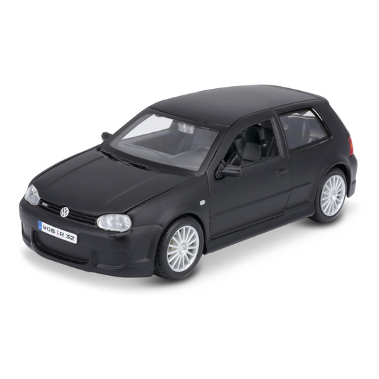 Maisto - Volkswagen Golf R32 Special Edition Series Diecast Model Car | Matt Black
