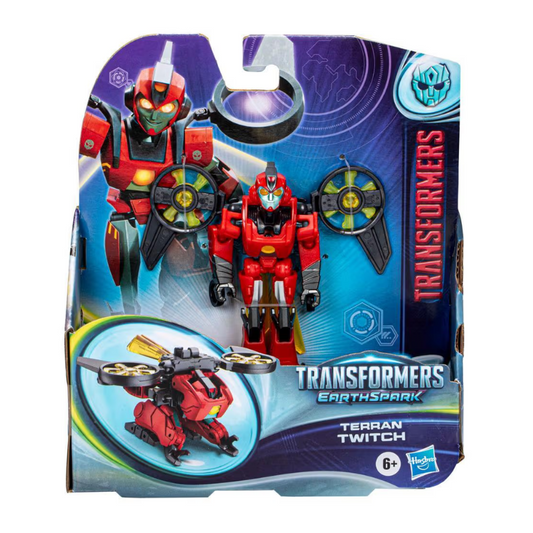 Hasbro - Transformers Earthspark | Terran Twitch Figure