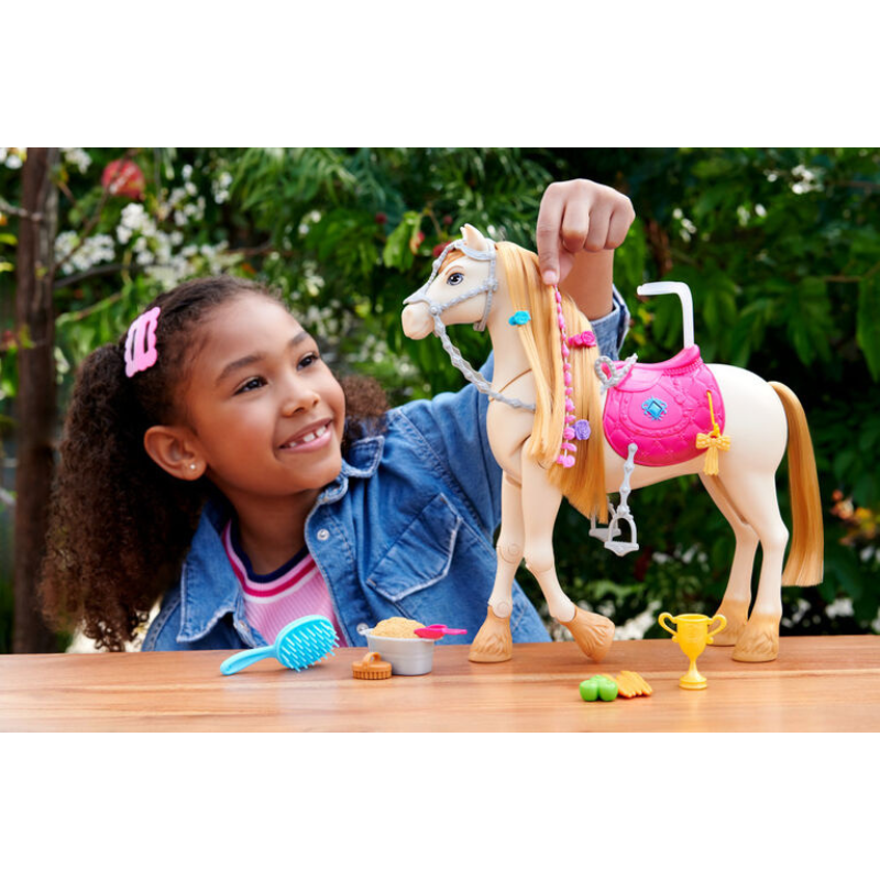 Barbie - Barbie Mysteries: The Great Horse Chase Tornado Toy Horse