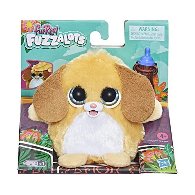 Hasbro - FurReal Fuzzalots Color-Change Interactive Feeding Toy | Puppy
