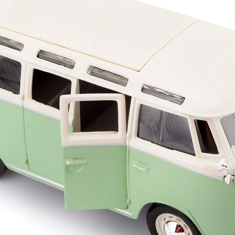 Maisto - Volkswagen Samba Van | Green-Beige