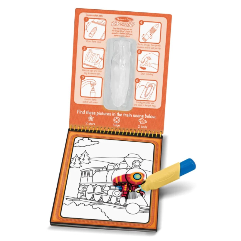 Melissa & Dough - Water Wow! Water Reveal Pad | Vehicles