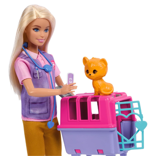Barbie - Animal Rescue & Recover Playset
