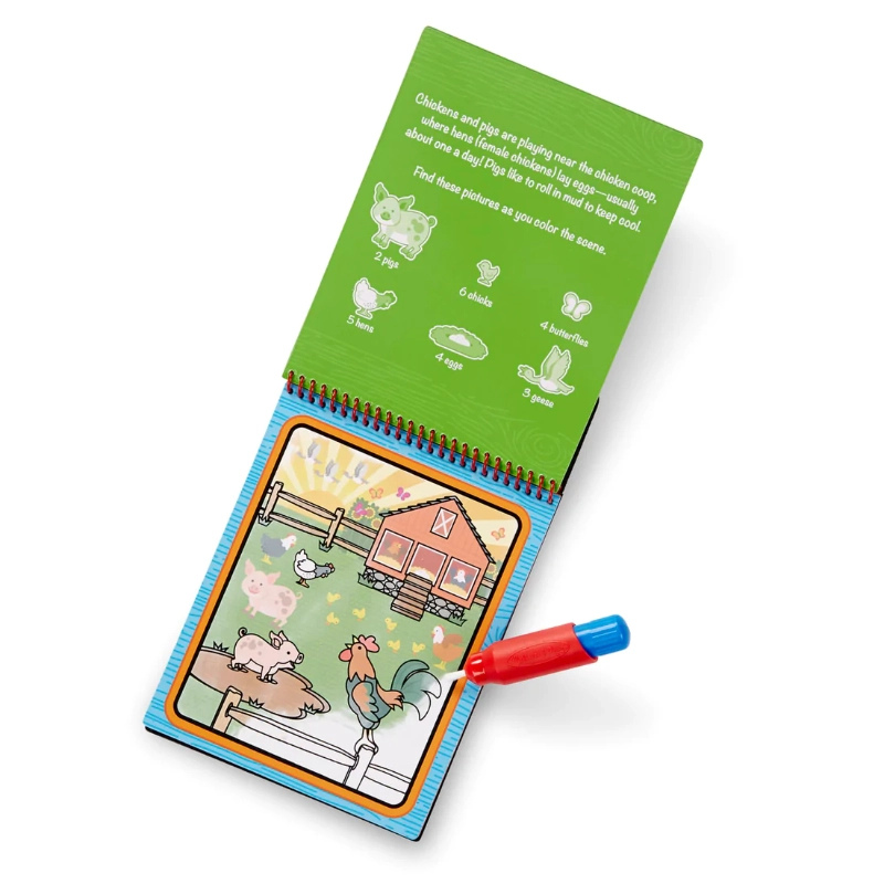 Melissa & Dough - Water Wow! Water Reveal Pad | Farm