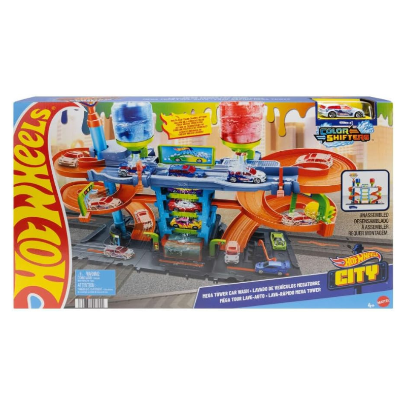 Hot Wheels City - Mega Tower Car Wash