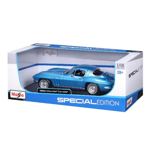 Maisto - Chevrolet Corvette (1965) | Metallic Light Blue
