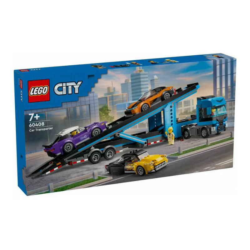 LEGO City - Car Transporter Truck with Sports Cars