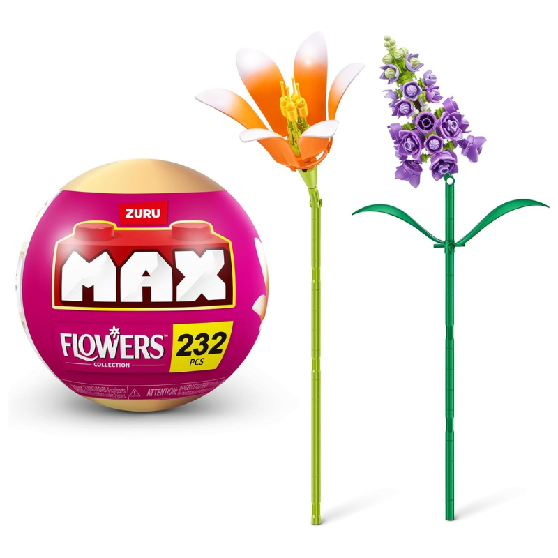 ZURU - MAX | Premium Garden Building Bricks Collection (Assortment)