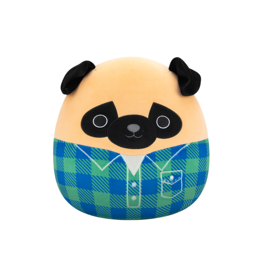 Squishmallows - Medium Plush (12") | Prince the Pug