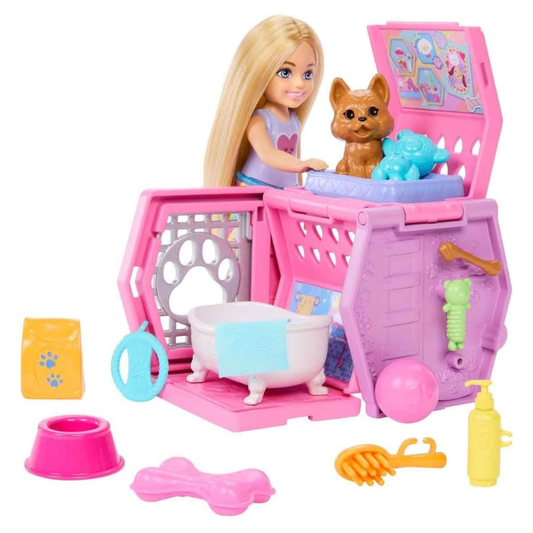 Barbie - Club Chelsea & Pet Playset
