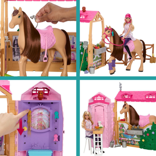 Barbie - Barbie Mysteries: The Great Horse Chase Ultimate Stable Playset