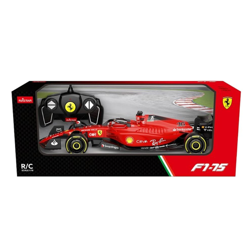 Rastar -  1:18 Ferrari F1 75 R/C Car