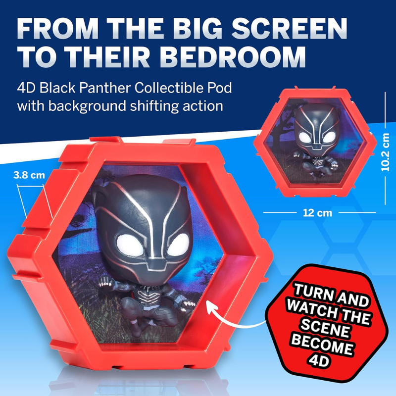 Wow! Stuff - 4D Pods | Black Panther
