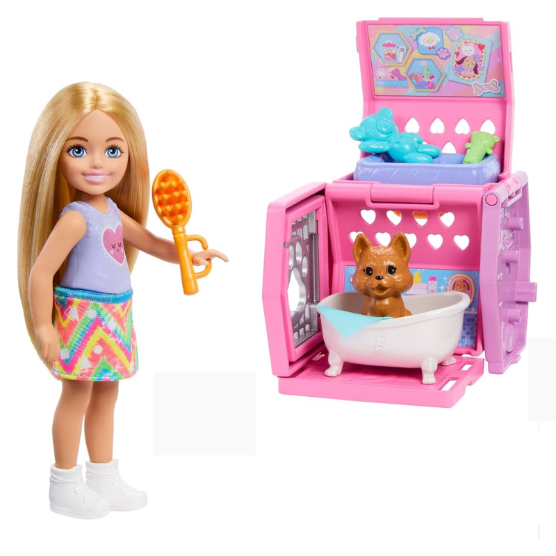Barbie - Club Chelsea & Pet Playset