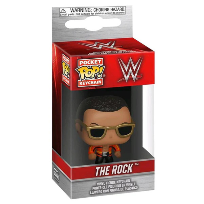 Funko - Pocket Pop! Keychain: WWE | The Rock