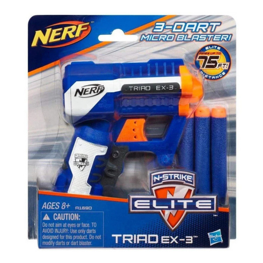 Hasbro - Nerf N-strike Elite | Triad EX-3 Blaster