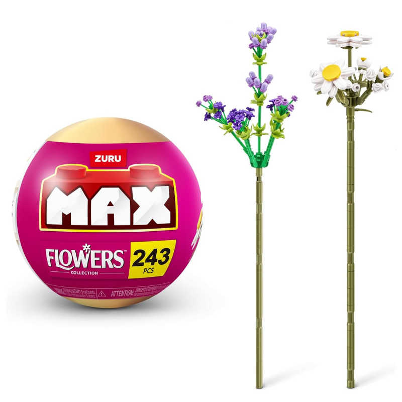 ZURU - MAX | Premium Garden Building Bricks Collection (Assortment)