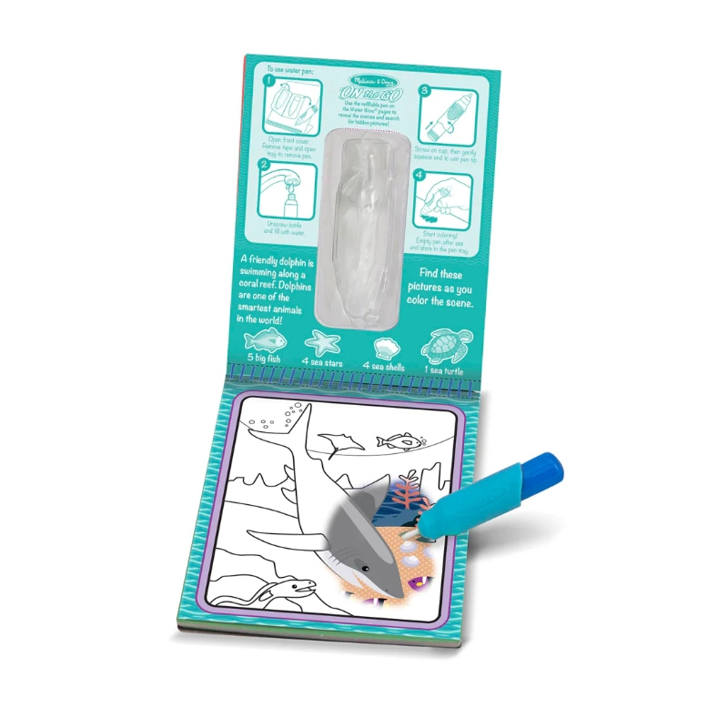 Melissa & Doug - Water Wow! Water Reveal Pad | Under the Sea