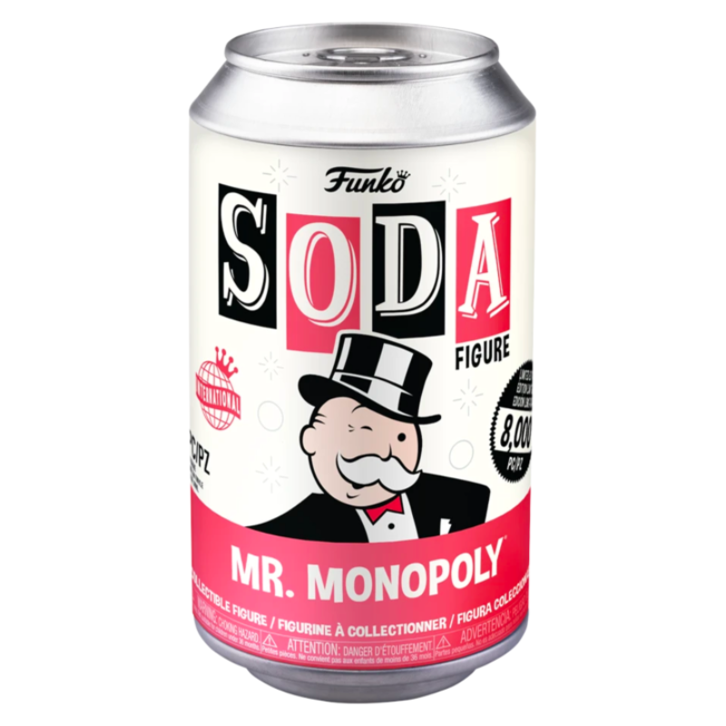 Funko - Vinyl SODA: Monopoly | Mr. Monopoly (With Chase)