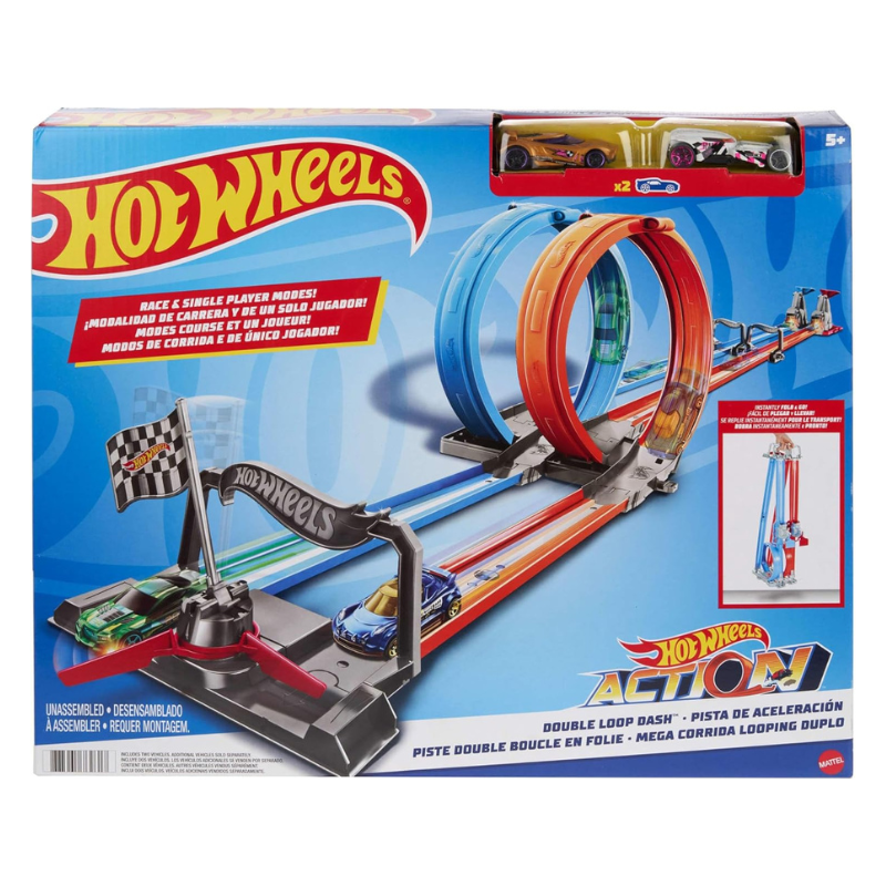 Hot Wheels - Action Double Loop Dash Set