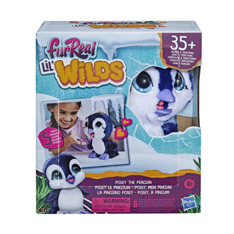 Hasbro - FurReal Lil’ Wilds | Posey the Penguin