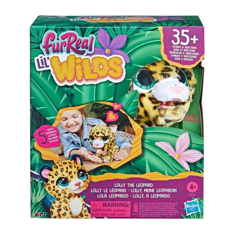 Hasbro - FurReal Lil' Wilds | Lolly the Leopard