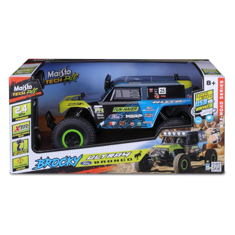 Maisto - Tech RC | Brocky Ultra4 Ford Bronco