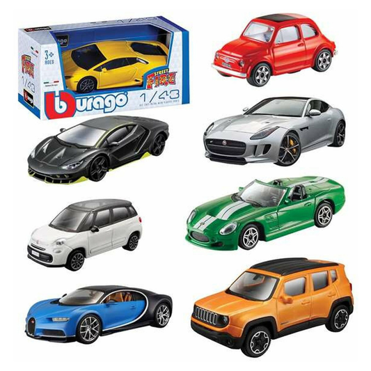 Bburago - 1:43 Street Fire Cars Assortment