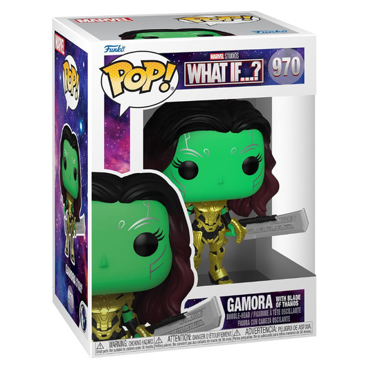 Funko POP - Pop! Marvel: What If? | Gamora with Blade of Thanos