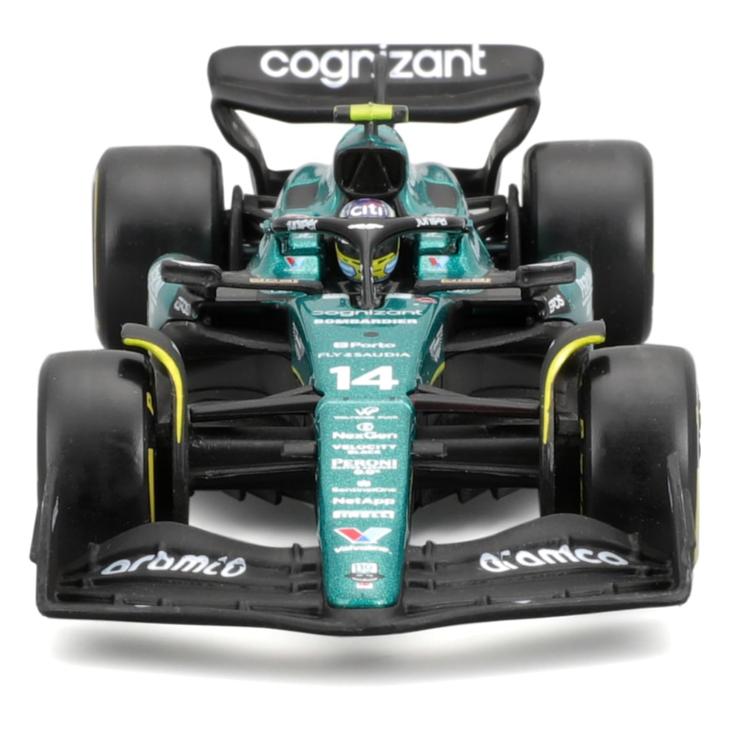 Bburago - 1:43 Race Aston Martin AMR23 (2023) With Driver