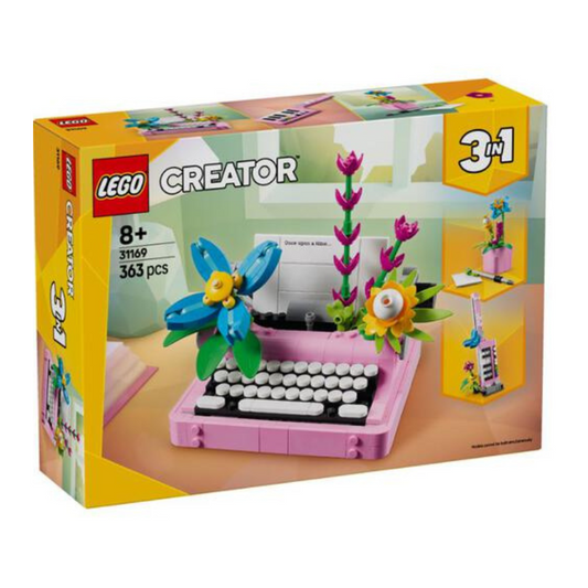 LEGO Creator 3-in-1 - Typewriter with Flowers