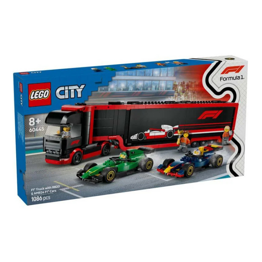 LEGO City - F1® Truck with RB20 & AMR24 F1® Cars
