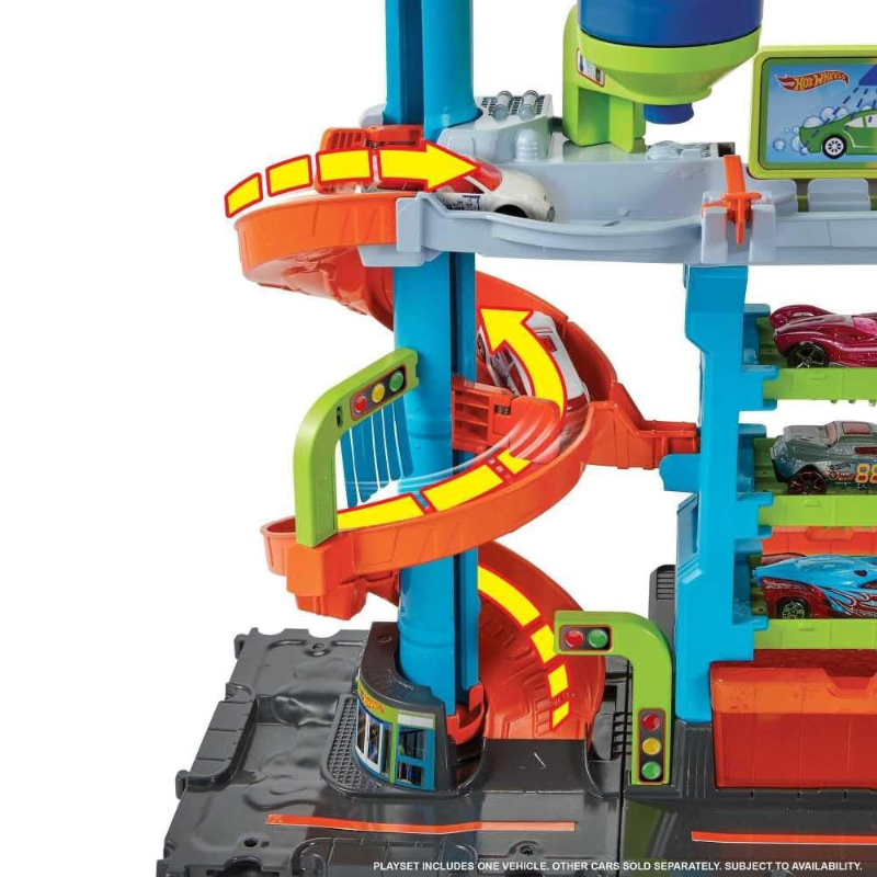 Hot Wheels City - Mega Tower Car Wash