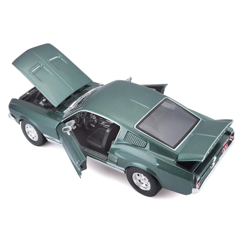 Maisto - 1:18 (1967) Metallic Green Ford Mustang GTA Fastback
