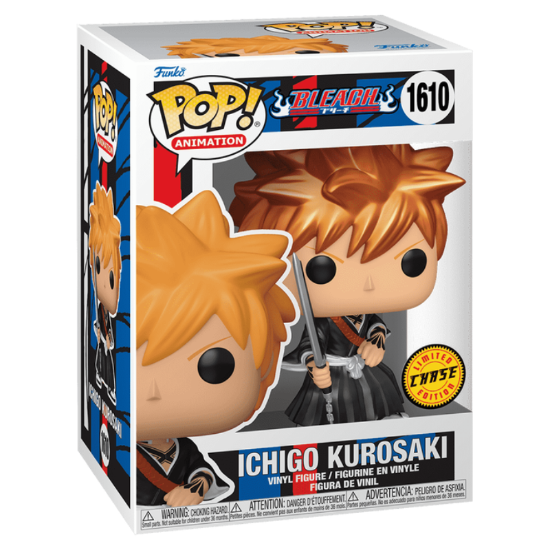 Funko - Pop! Animation: Bleach | Ichigo Kurosaki with Zangetsu Sword (With Chase)