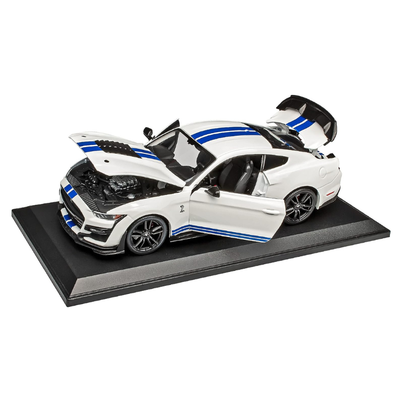 Maisto - Ford Shelby Mustang (2020) GT500 | White and Blue