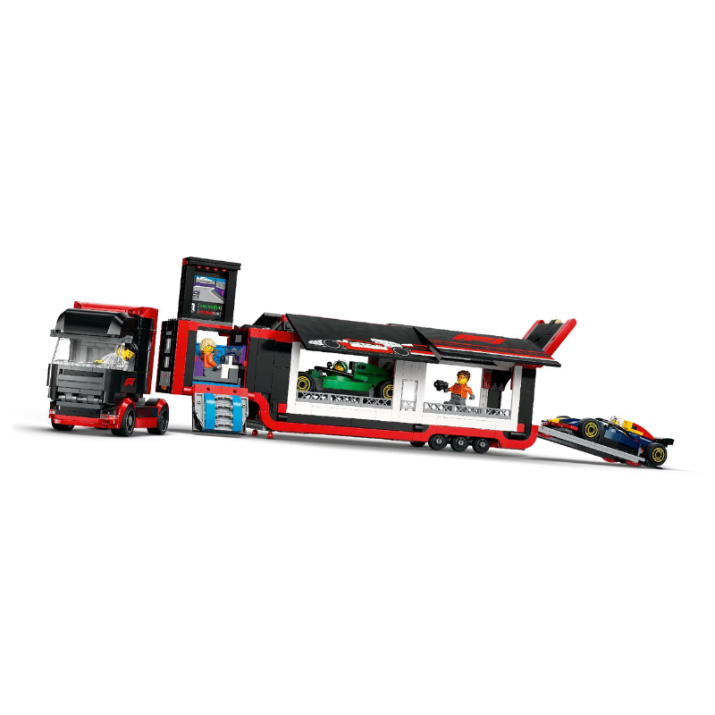 LEGO City - F1® Truck with RB20 & AMR24 F1® Cars