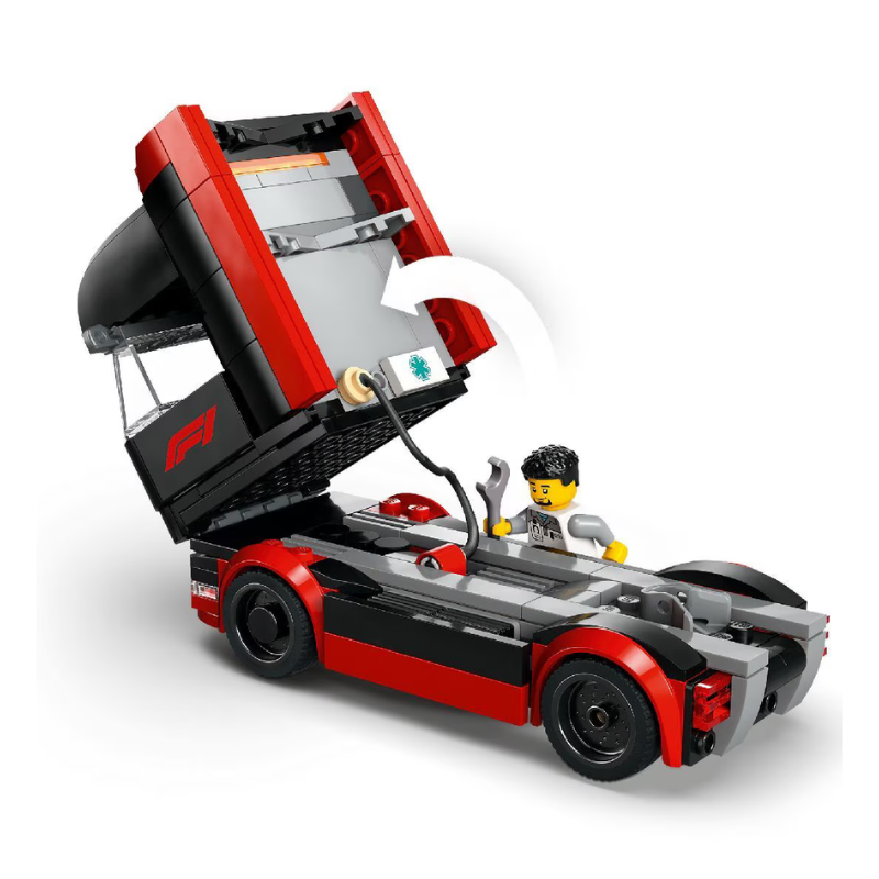 LEGO City - F1® Truck with RB20 & AMR24 F1® Cars