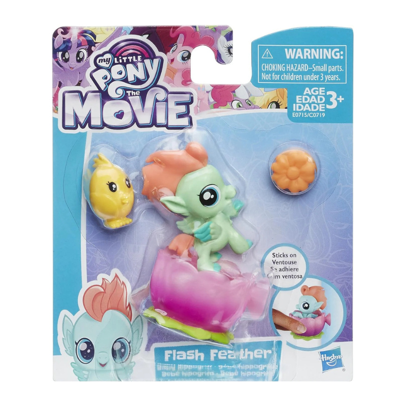 Hasbro - My Little Pony The Movie Baby Seapony | Bubble Splash