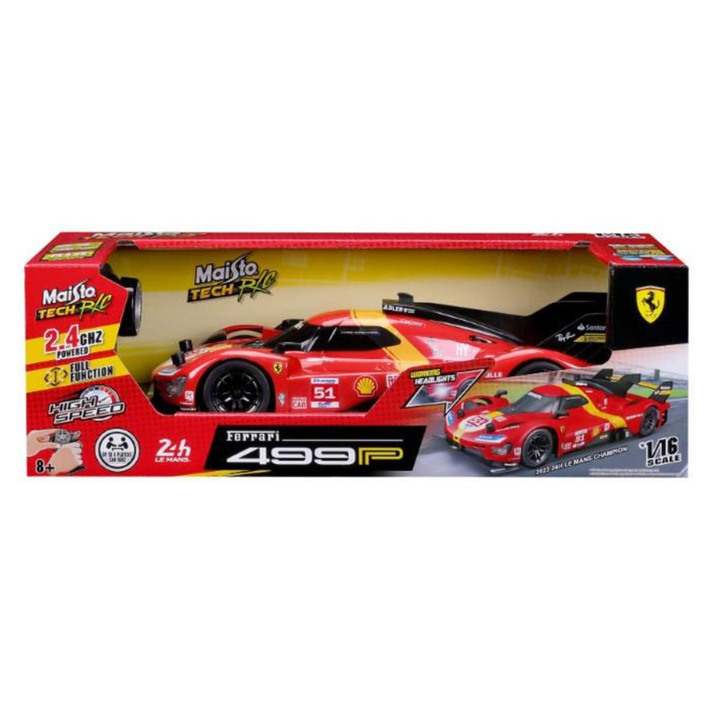 Maisto - Tech RC | 1:16 Ferrari 499P LMH 24h Le Mans 2023