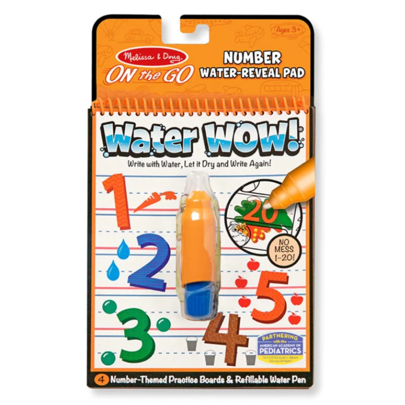 Melissa & Dough - Water Wow! Water Reveal Pad | Numbers