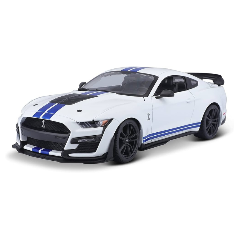 Maisto - Ford Shelby Mustang (2020) GT500 | White and Blue