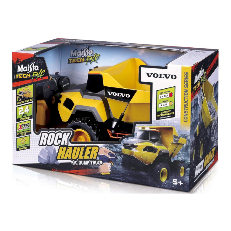 Maisto - Tech RC | Volvo Rock Hauler Construction Truck