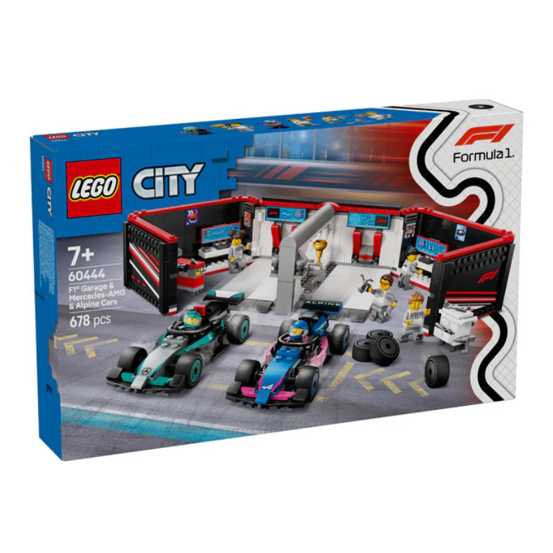 LEGO City - F1® Garage & Mercedes-AMG & Alpine Cars