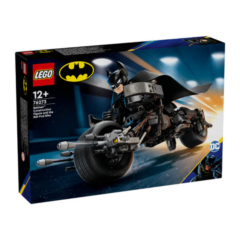 LEGO DC - Batman Construction Figure and the Bat-Pod Bike