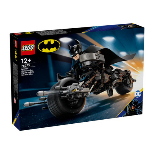 LEGO DC - Batman Construction Figure and the Bat-Pod Bike