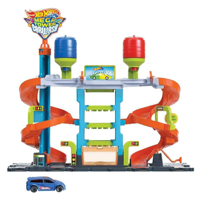 Hot Wheels City - Mega Tower Car Wash