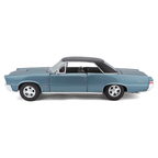 Maisto - 1:18 Metallic Blue (1965) Pontiac GTO Hurst Die-Cast Model Car